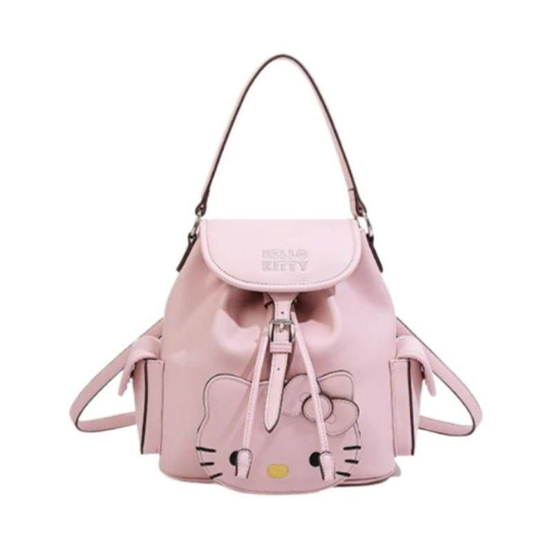 

Hello Kitty Luxury Backpack Purse Handbag for Women Girls Students Fashion Versatile Cute Stylish Travel School Daily Use