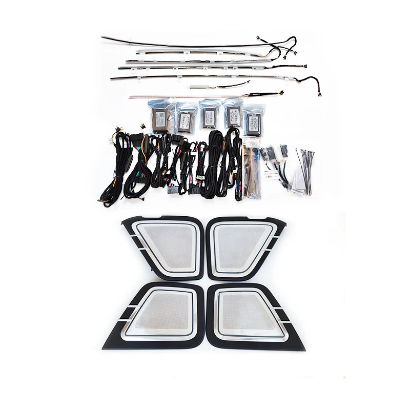 For Porsche 2009-2017 Car Modification Panamera 970 Cayenne 958 Interior Atmosphere Lights Door Lighting Car Light Accessor