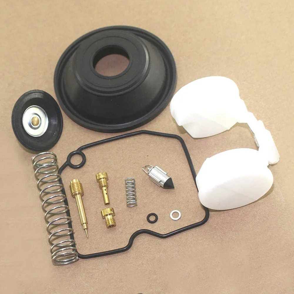 جودة جديدة المكربن عدة أجزاء المكبس إعادة بناء الحجاب الحاجز تعويم لكاواساكي فولكان 800 VN800 1995-2006 إصلاح #2