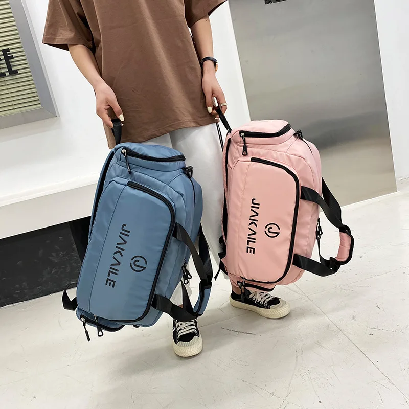 Women\'S Sports Backpack Gym Fitness Yoga Bag Travel Suitcases Luggage Handbag Shoulder Duffle Female Weekend Tote Bag