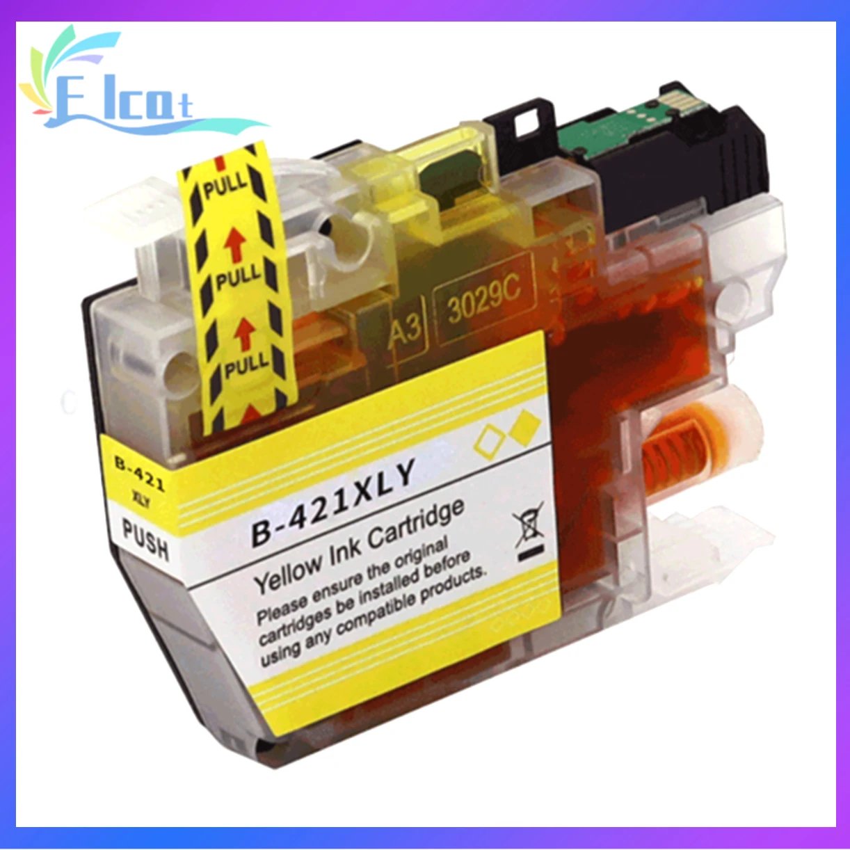 LC421XL LC421 Ink Cartridge For Brother LC421XL 421 Cartridge Compatible For Brother DCP-J1050DW MFC-J1010DW DCP-J1140DW Printer