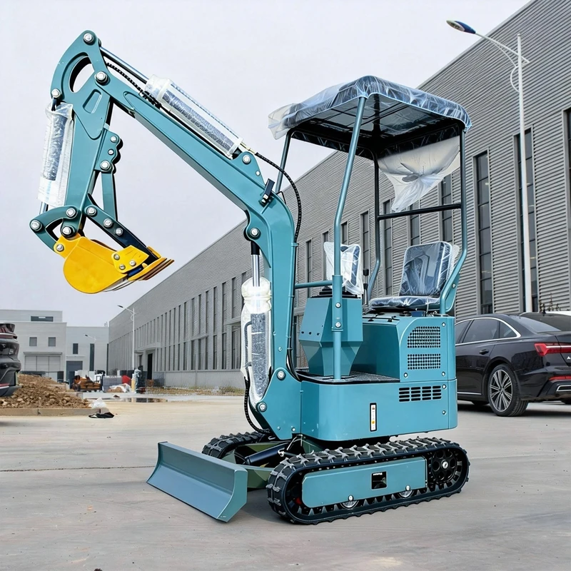 

Мини-экскаватор 1.8 тонны, дизельный, Евро-5, CE, для строительных работ, совместимый с Kubota