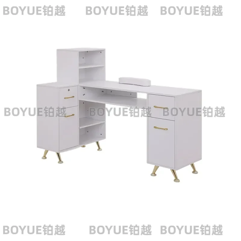 nail salon cabinet storage nail table cross-border plate type nail table with hand pillow beauty workbench