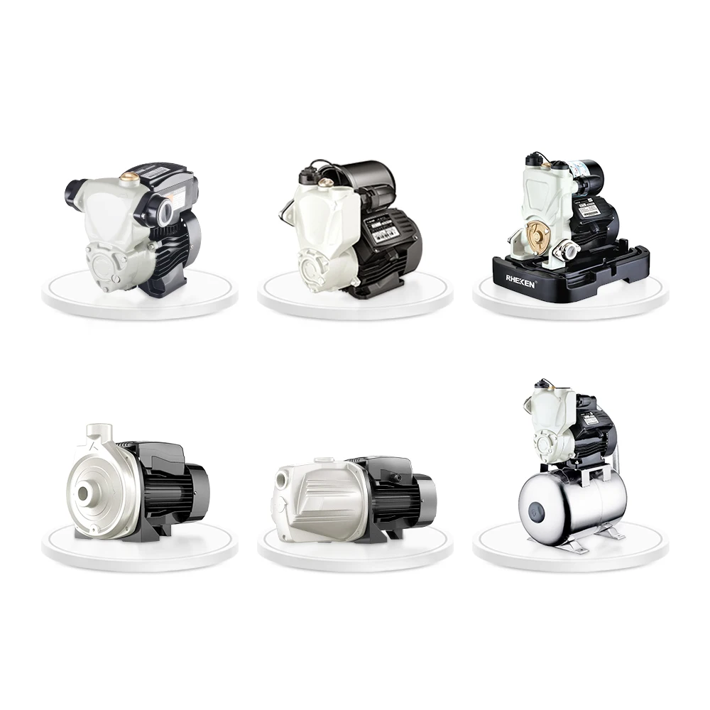 مضخة مياه أوتوماتيكية عالية الكفاءة 1.5 كيلو وات 2 حصان مع خزان ضغط