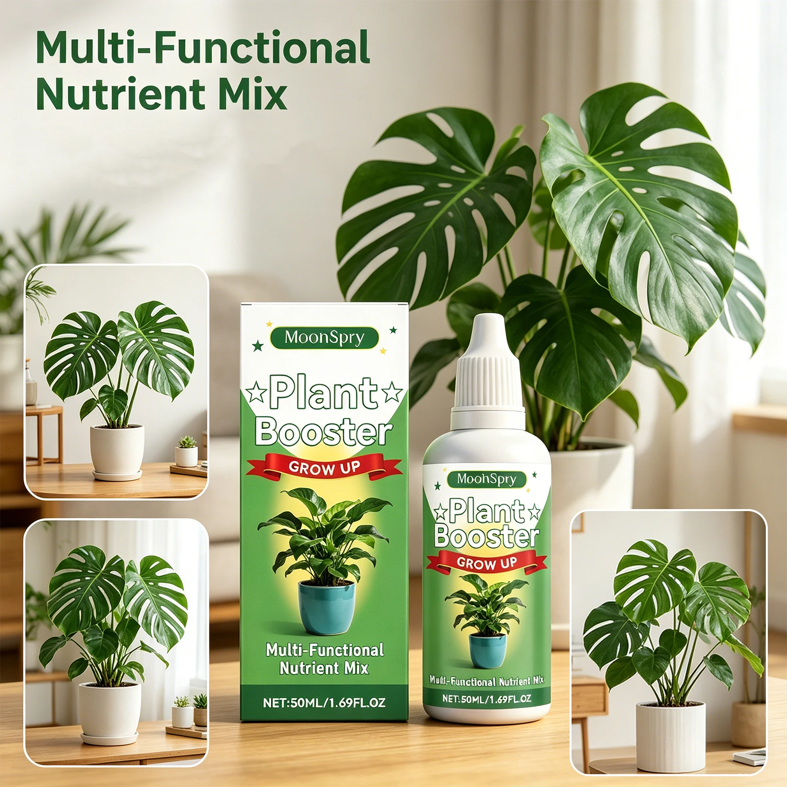 

Plant Growth Nutrient Root Care Supplement For Potted Flowers Indoor Plants Fast Absorption Boost Growth Home Garden Fertilizer