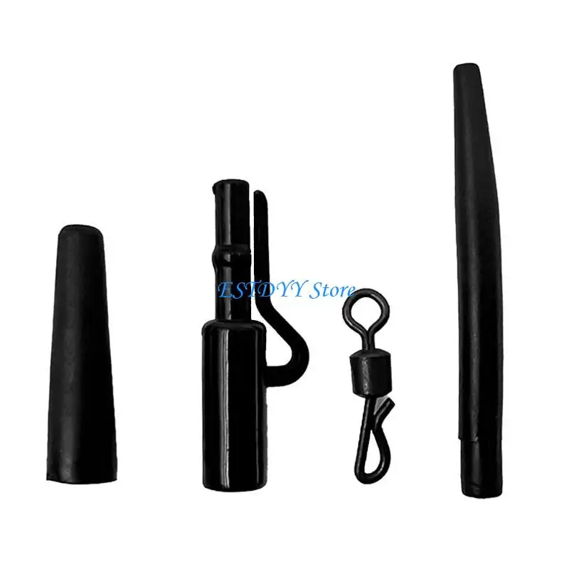 G6de 60pcs صيد الأسماك المضادة للأكمام مجموعة أدوات معالجة بما في ذلك مقطع الكارب