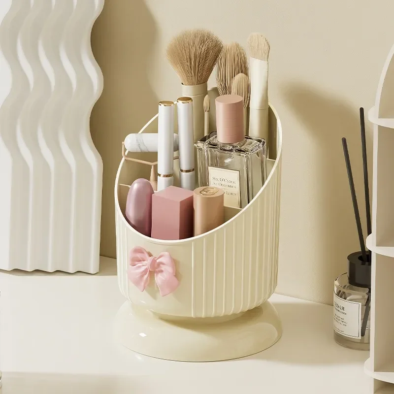 Cosmetics Storage Box Household High Appearance Level Pen Holder Large Capacity Bedroom Dresser Lipstick Division Storage