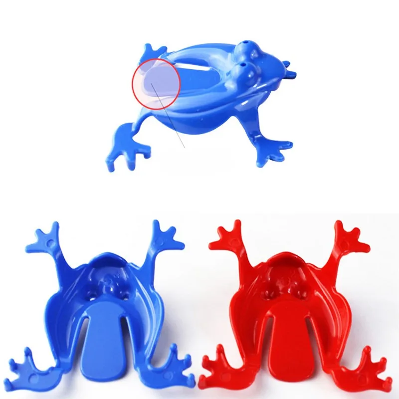 Plastic Jumping Frog Toys Children\'s Puzzle Decompression Small Toy Parent-child Interactive Game Inflatable Bouncing Toy Gifts