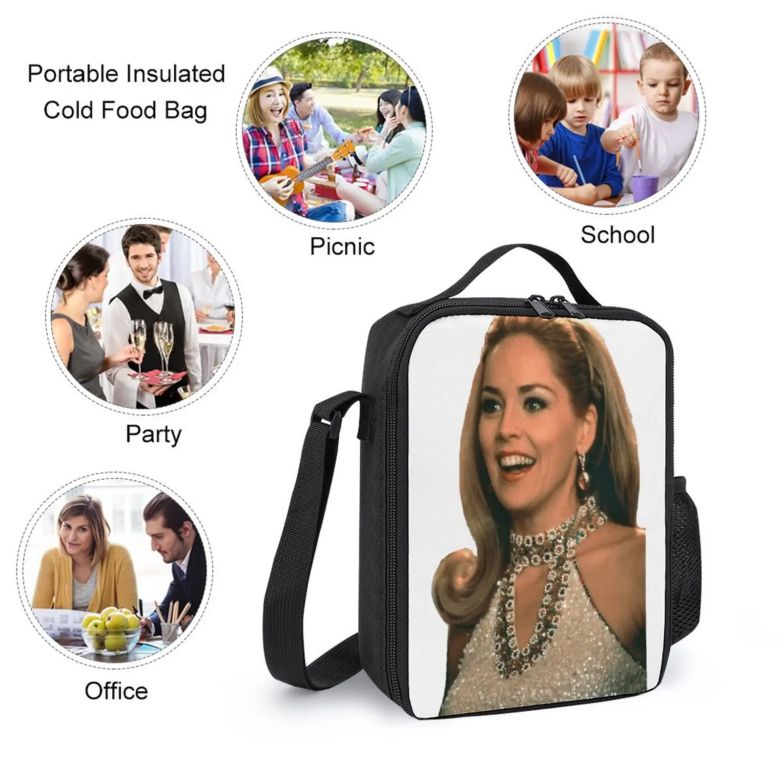 Sharon Stone Casino For Sale 3 in 1 Set 17 Inch Backpack Lunch Bag Pen Bag  Durable Field Pack Cozy Schools Top Quality