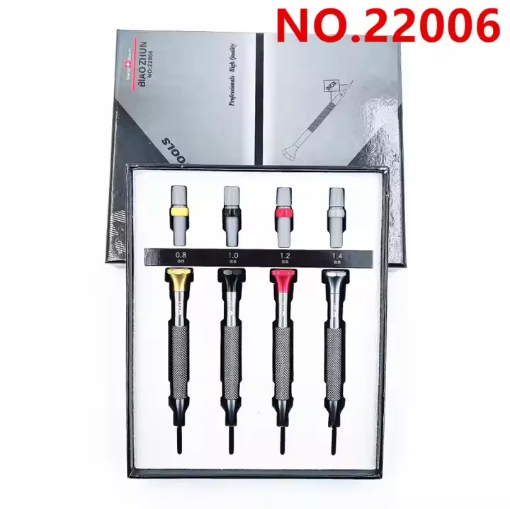 High quality Wristwatch Tools & Parts Watch precision screwdriver set for unscrewing screws to repair instruments