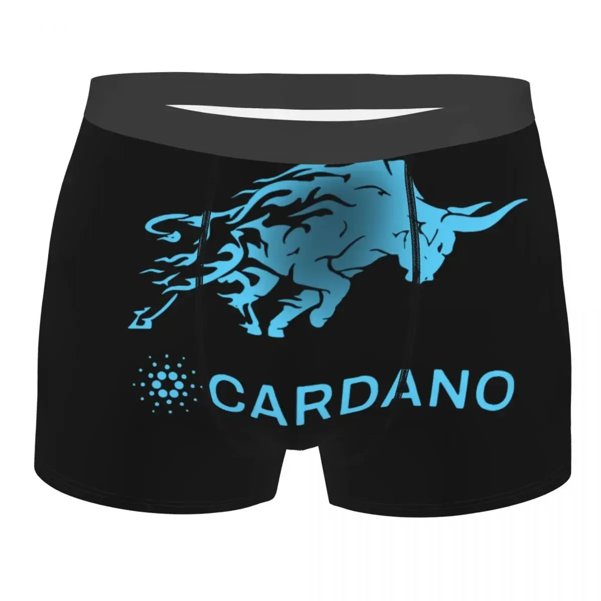 Cardano Men's Underwear Hodl ADA Crypto Coin Cryptocurrency Boxer Shorts Panties Humor Soft Underpants for Male