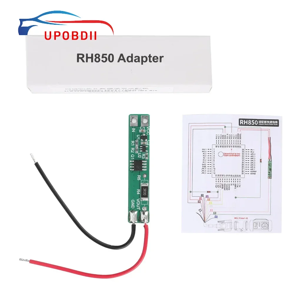 LAUNCH RH850 Adapter Professional Automotive ECU Programming Adapter for Renesas RH850 MCU Chip Reading & Writing