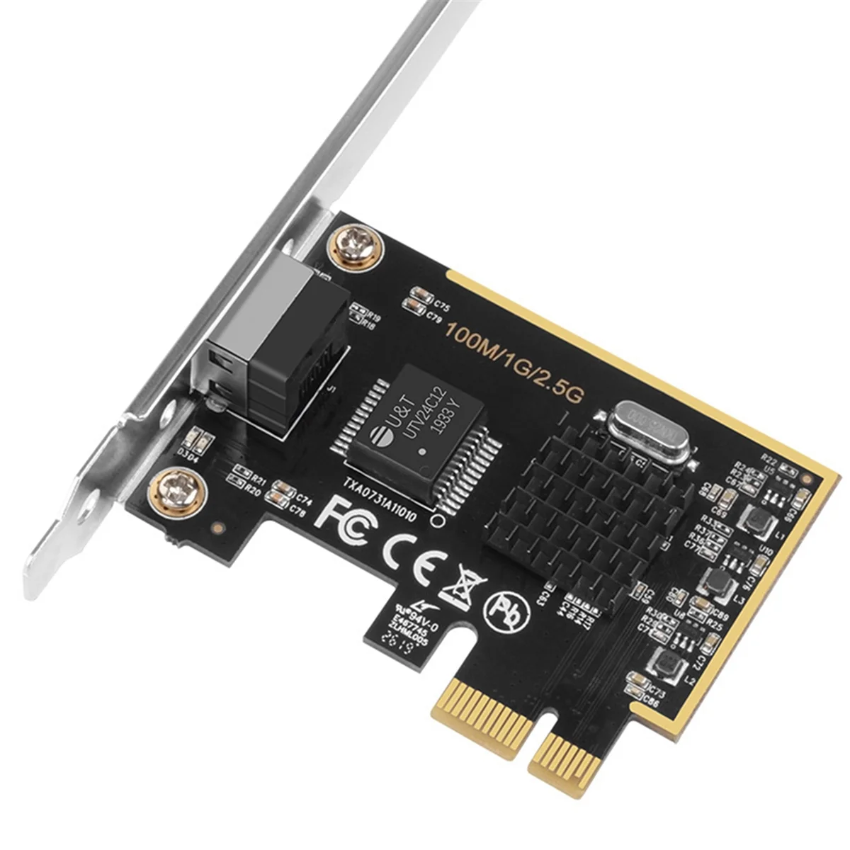 Porta de jogos e jogos, Cartão LAN Gigabit 2.5G, Desktop Built-in PCIE, Porta LAN, RTL8125PXE, Multifunções