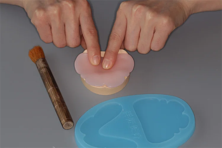 Full Denture Individual Tray Mold for Self-setting Resin Dental Light-curing Model Temporary Silicone Base Wax Embankment