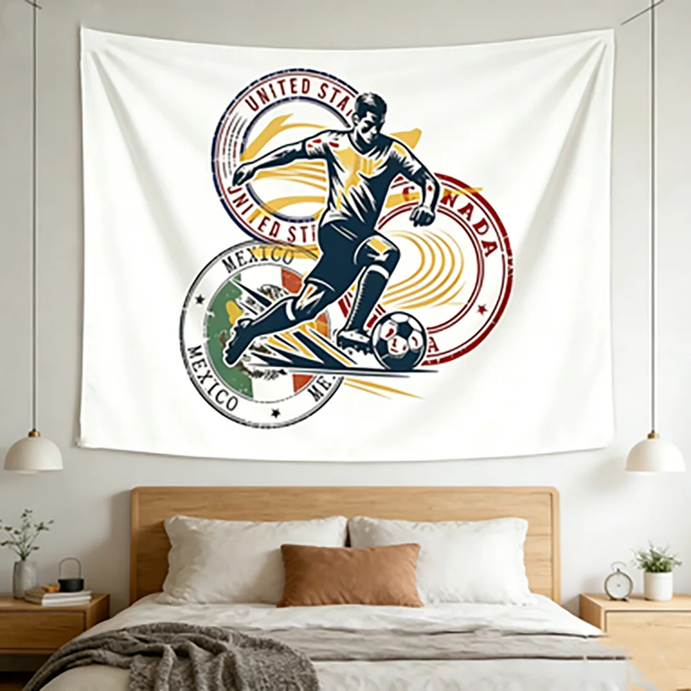 Настенный гобелен с футбольной – обзор и цена Home Decor Canada