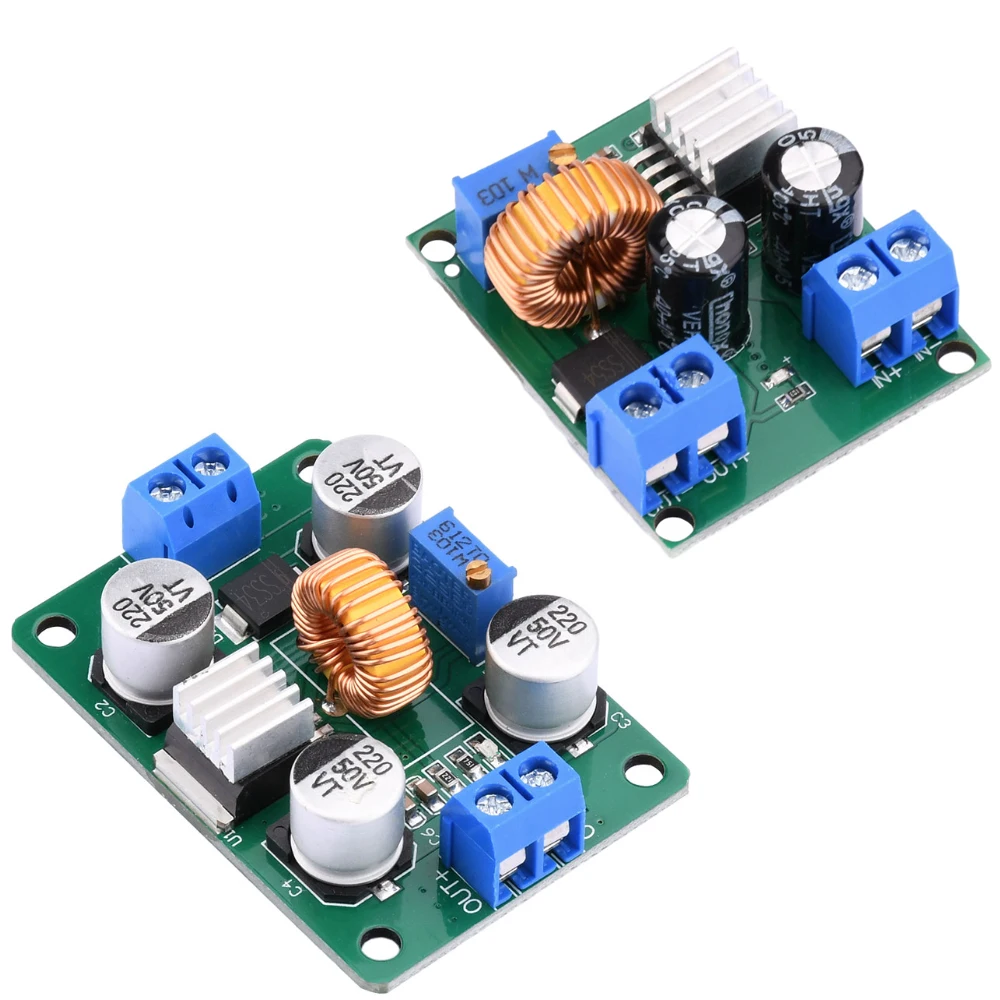 DC-DC 4-38V To 1.25-36V Adjustable Step Down Module Non-isolated Buck Converter 75W Power Supply Module Voltage Regulator Module