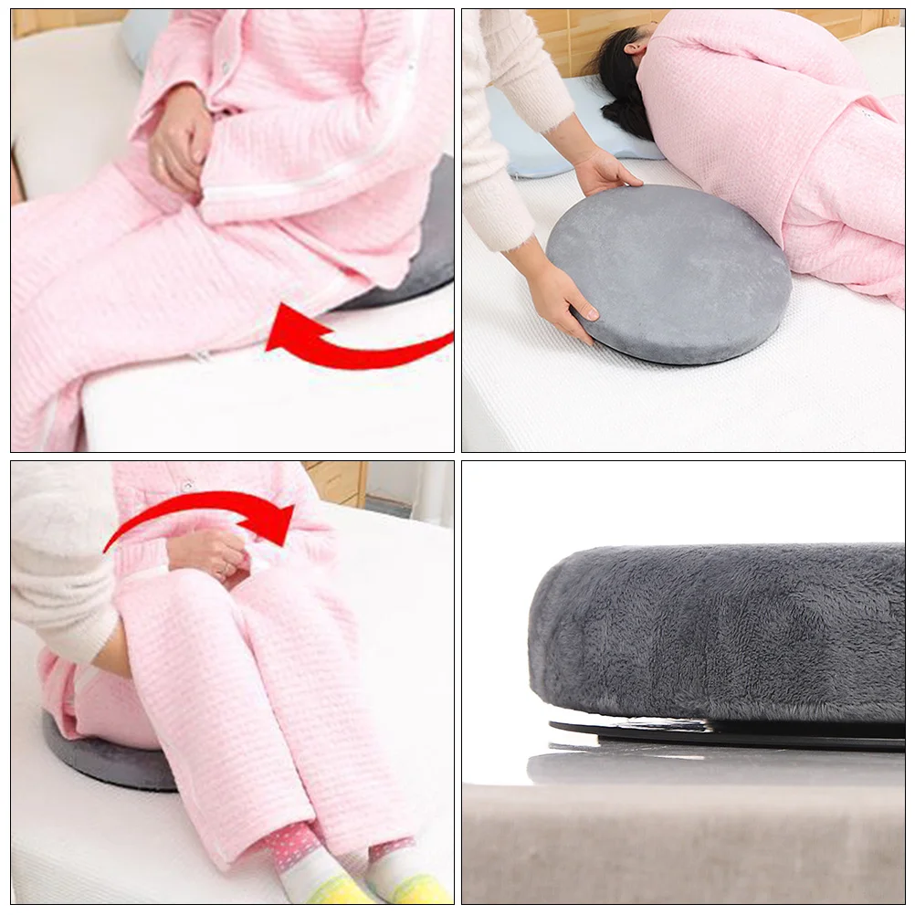 

Universal 360 Rotating Car Seat Cushion Dark Color Durable Swivel Pad for Elderly Disabled Postpartum Women Comfortable Car Seat