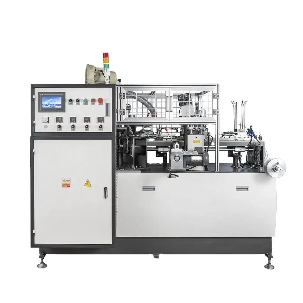 Automatic Tea Coffee Paper Cup Machine Prices, Paper Products Manufacturing Machinery Ultrasonic Sealing Paper Cup Machine