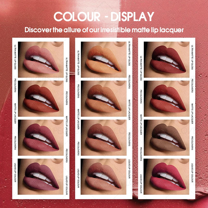 Matte Lip Gloss,Durable,Waterproof, Non Fading, Non Stick Cup Lipstick,Perfect Mother'S Day Gift