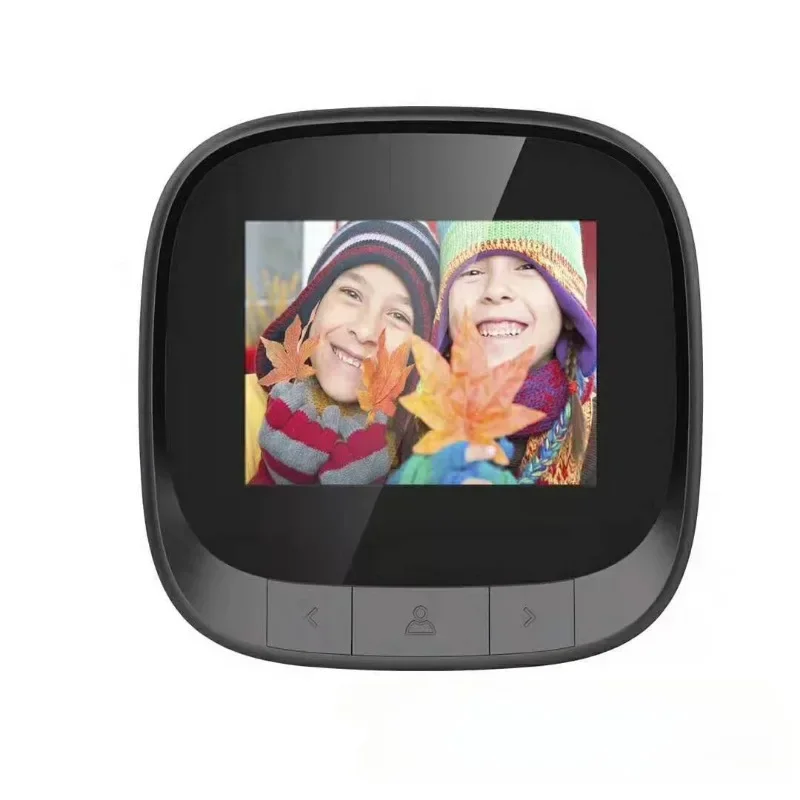 Campainha Digital LCD para Visual ao Ar Livre, Campainha Door Eye, Visualizador da Câmera, Visualizador Peephole Eletrônico, 2,4 pol, 90 °