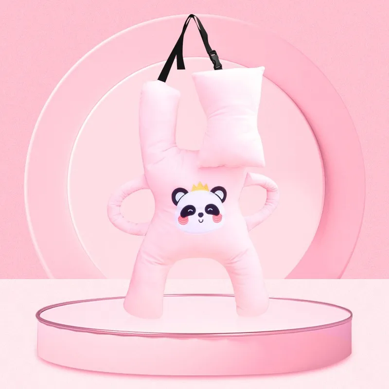 CuteX Shape Kids Travel Safety Pillow Car Seat Neck Pillow Car Sleep Long Distance Travel Pillow Head Pillow Support Kids Adults