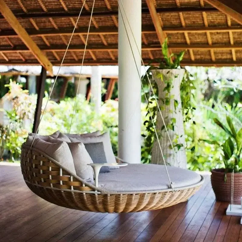 Creative Outdoor Internet celebrity Hanging Chair Bali Nest Hammock Lying Swing Nest Balcony