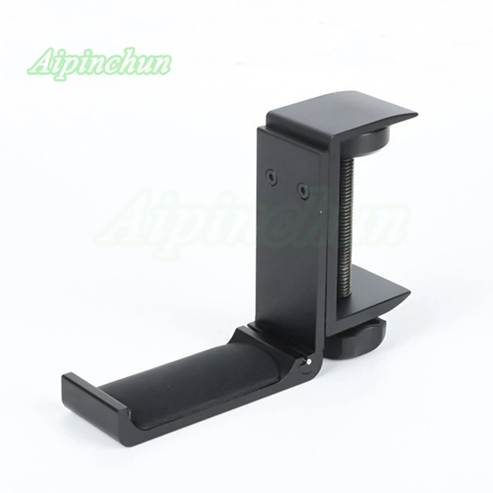 범용 알루미늄 합금 헤드폰 홀더, 헤드셋 브래킷 행거, 금속 벽 클램프 후크, 접이식 이어폰 스탠드, 데스크탑 마운트