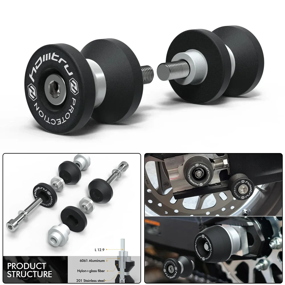 

For Ducati Desert X/Multistrada V4 S Rally Motorcycle Modification Sliding Wire Axis Swing Arm Bracket Screw Accessories