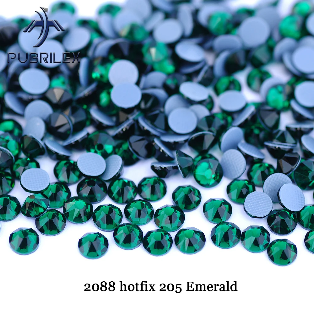 YANRUO 2088HF Diamante Element 8 große 8 kleine Bügel-Strasssteine zum Aufbügeln für Kleidung, Kristalle, DIY-Dekoration, Hochzeitskleid – Detail 5