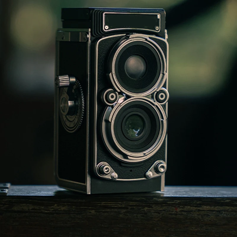 كاميرا CCD مزدوجة منعكس 1080P فيديو للصور كاميرا غير احترافية هدية عيد ميلاد للأطفال