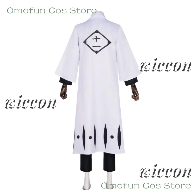 Anime Bleach11th Division Captain Zaraki Kenpachi Cosplay Costume Kimono Uniform Suit Men's Costumes