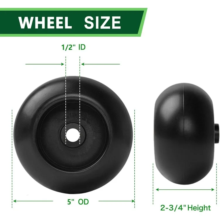 Kit de reconstrucción de husillo de cortacésped, 50 pulgadas, para Cub Cadet RZTMTD ZT-50, incluye 3 husillos 618-04126, 3 cuchillas