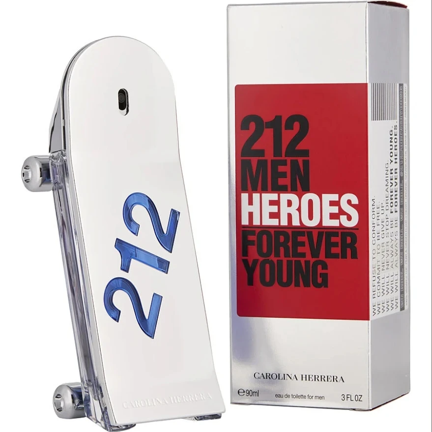 Carolina Herrera 212 Heroes for  men Eau De Toilette Spray 90ml