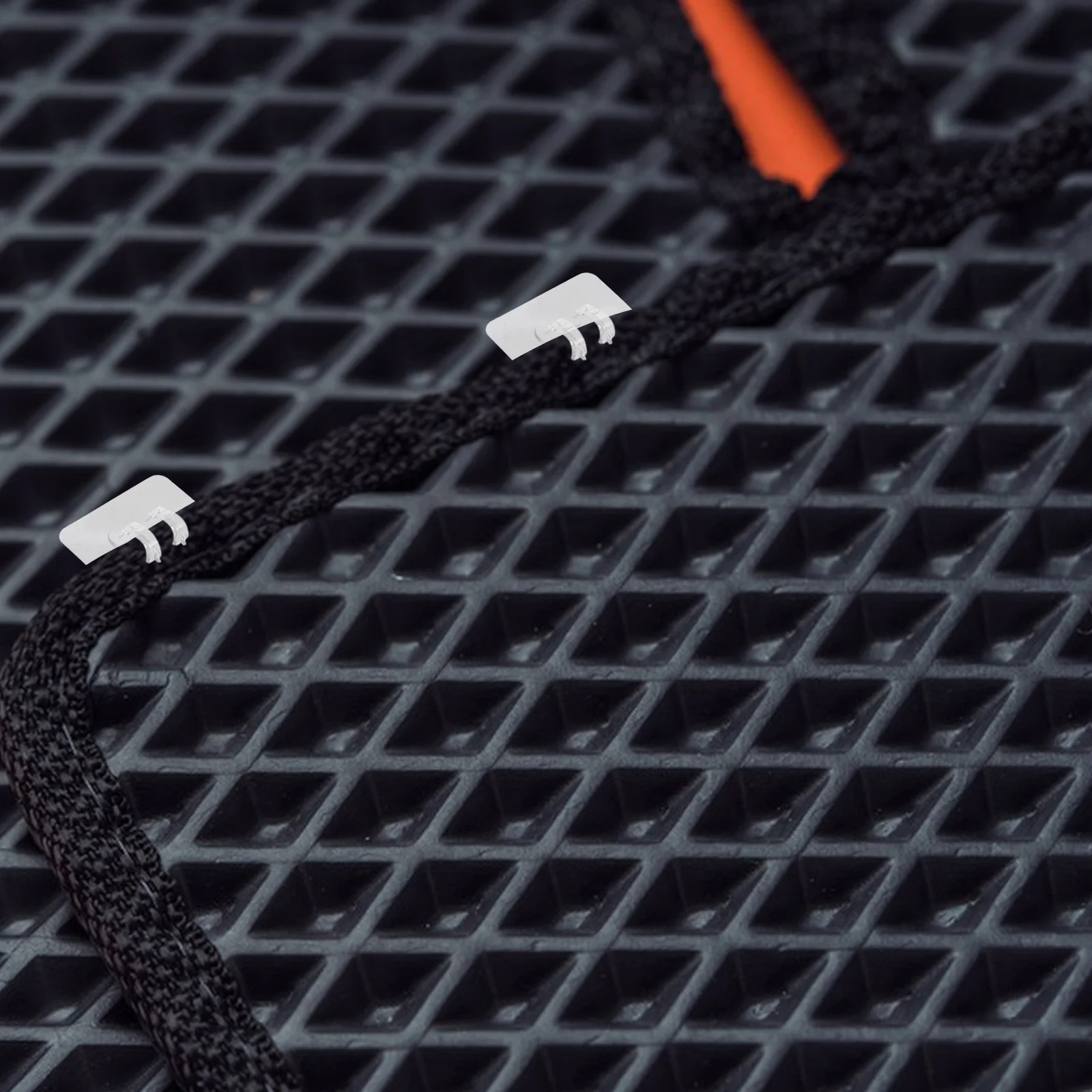 40 Uds. Clips para alfombrillas de suelo, retenedores para alfombrillas de coche, instalación sin perforación, herramienta de fijación fácil para retenedor de alfombrillas