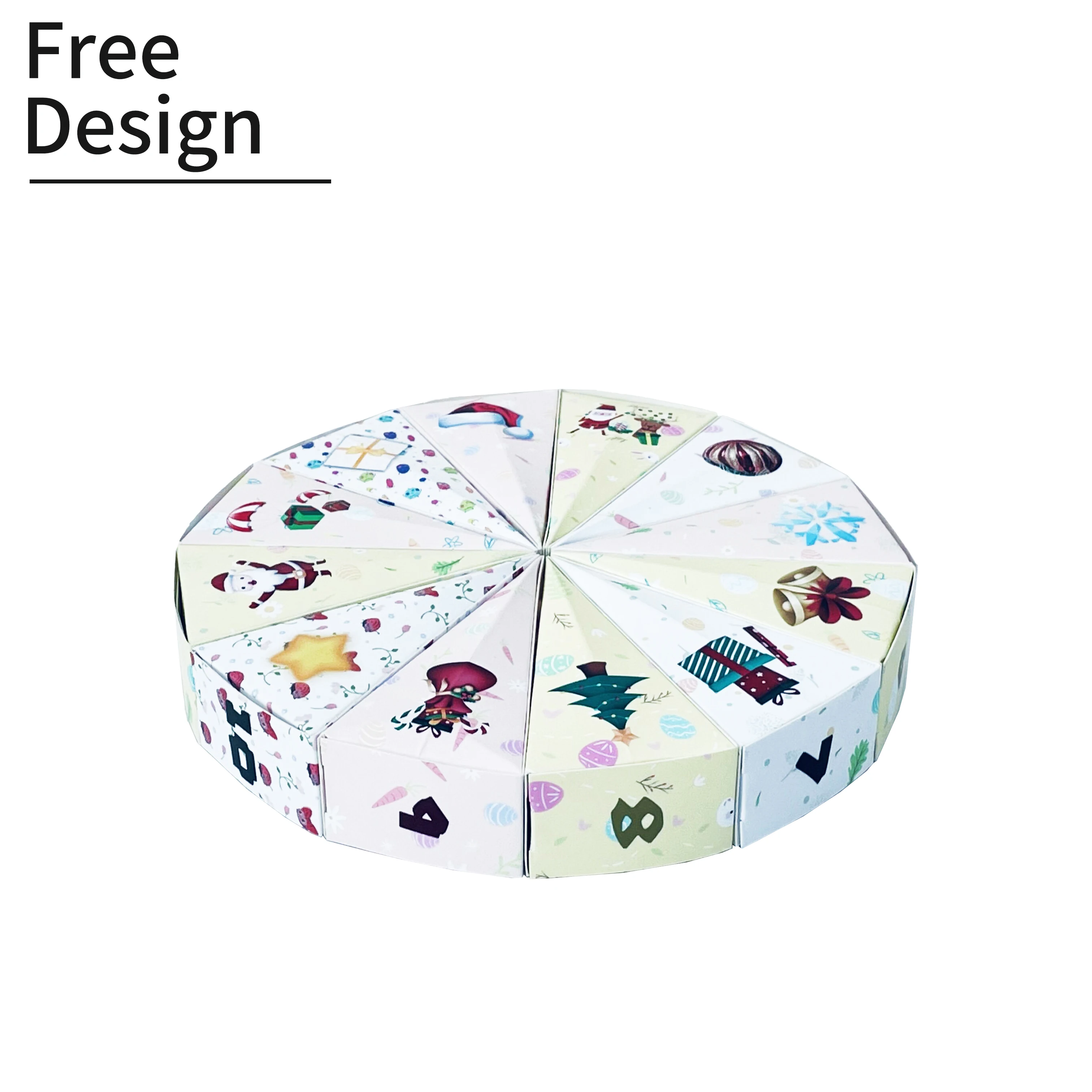 

Настройка. Адвент-календарь круглой формы, конфеты, орехи, ядра, шоколад, подарочная упаковка, пустые коробки для конфет