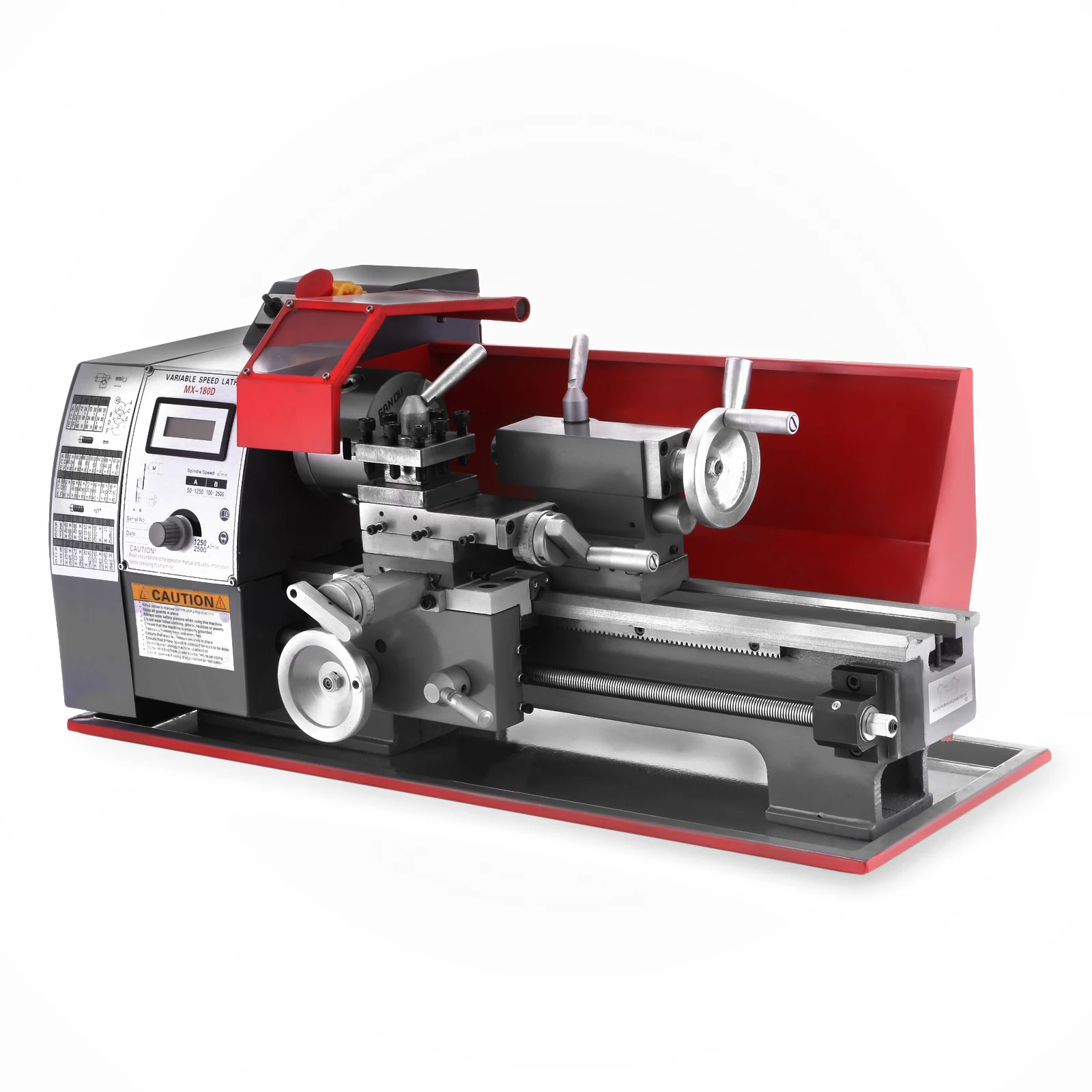 

Top Fashion Mini Lathe Metal Vertical Lathe Machine 600W Variable-Speed