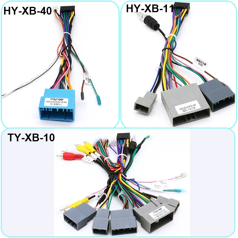 

16Pin Car Radio Wiring Harness Adapter For Honda Accord 7th/9th/Civic CRV 2006~2009 Android Car Radio Power Cable Multimedia