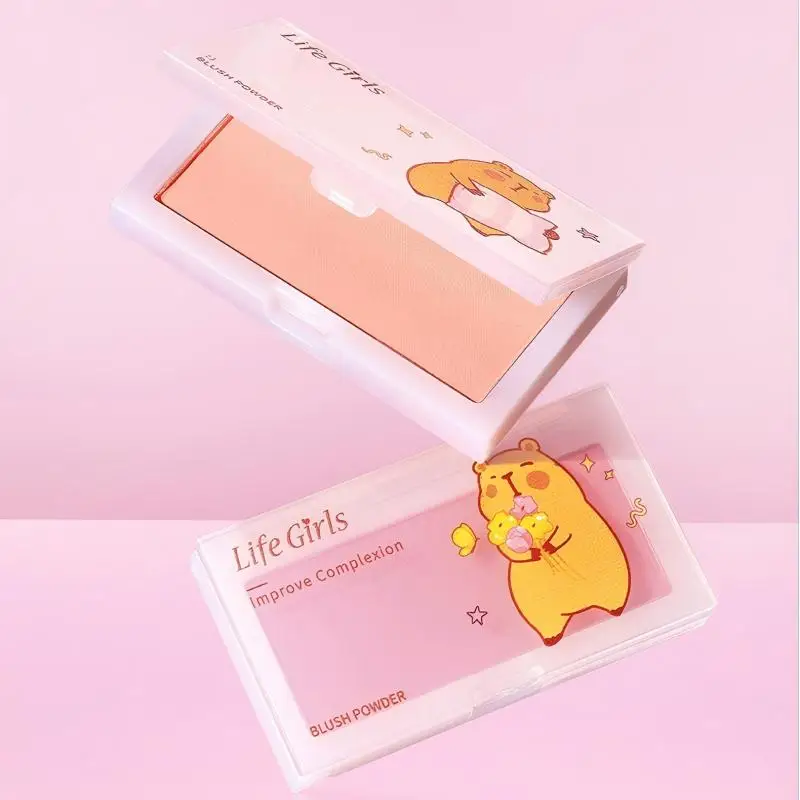 Life Girls Silky Matte Blush Soft Pink Rouge Easy Apply 2-Step Application Perfect for Daily Face Makeup