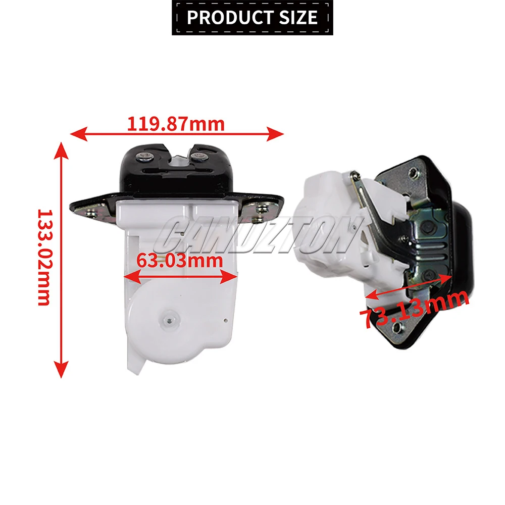 Car Trunk Lock Actuator Motor 905003JA1B F​or Nissan Murano Pathfinde Rogue Rear Liftgate Integrated Door Lock Actuator