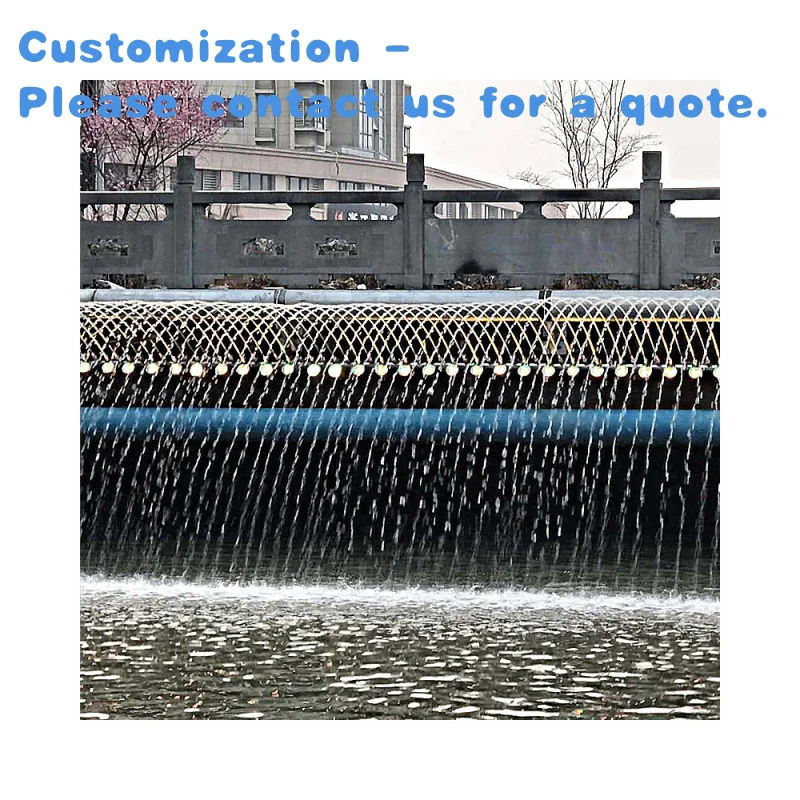 

custom.High Quality Waterfall Fountain Stainless Steel Garden Artificial Waterfall Fountain Outdoor