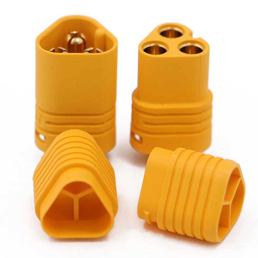 5pcs MR60 MR30 MT30 MT60 Male Female Connector Plug with Sheath for RC Lipo Battery RC Multicopter Airplane