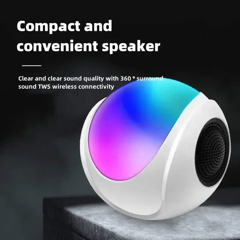 Caixa DeOutdoor New Card Insertion Som Subwoofer Mini Desktop Colorful Series SY688 Creative Gift Audio Bluetooth Speaker