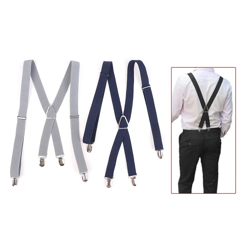 

Elastic Suspenders in Adjustable Sizes for Adults & Kids - Perfect Wedding Accessories