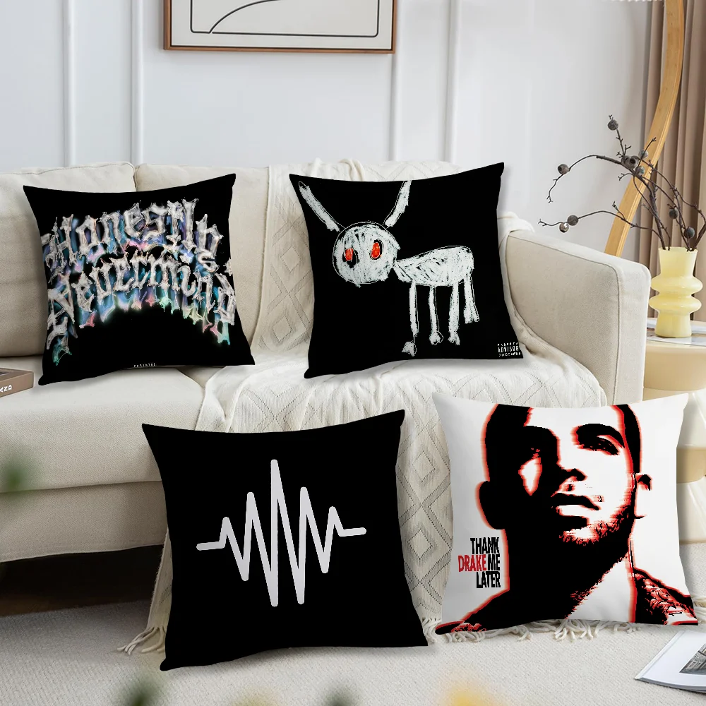 Singer Comfortable soft Pillow Case for Sofa Living Room Home office D-Drake Decor and Protective Covers