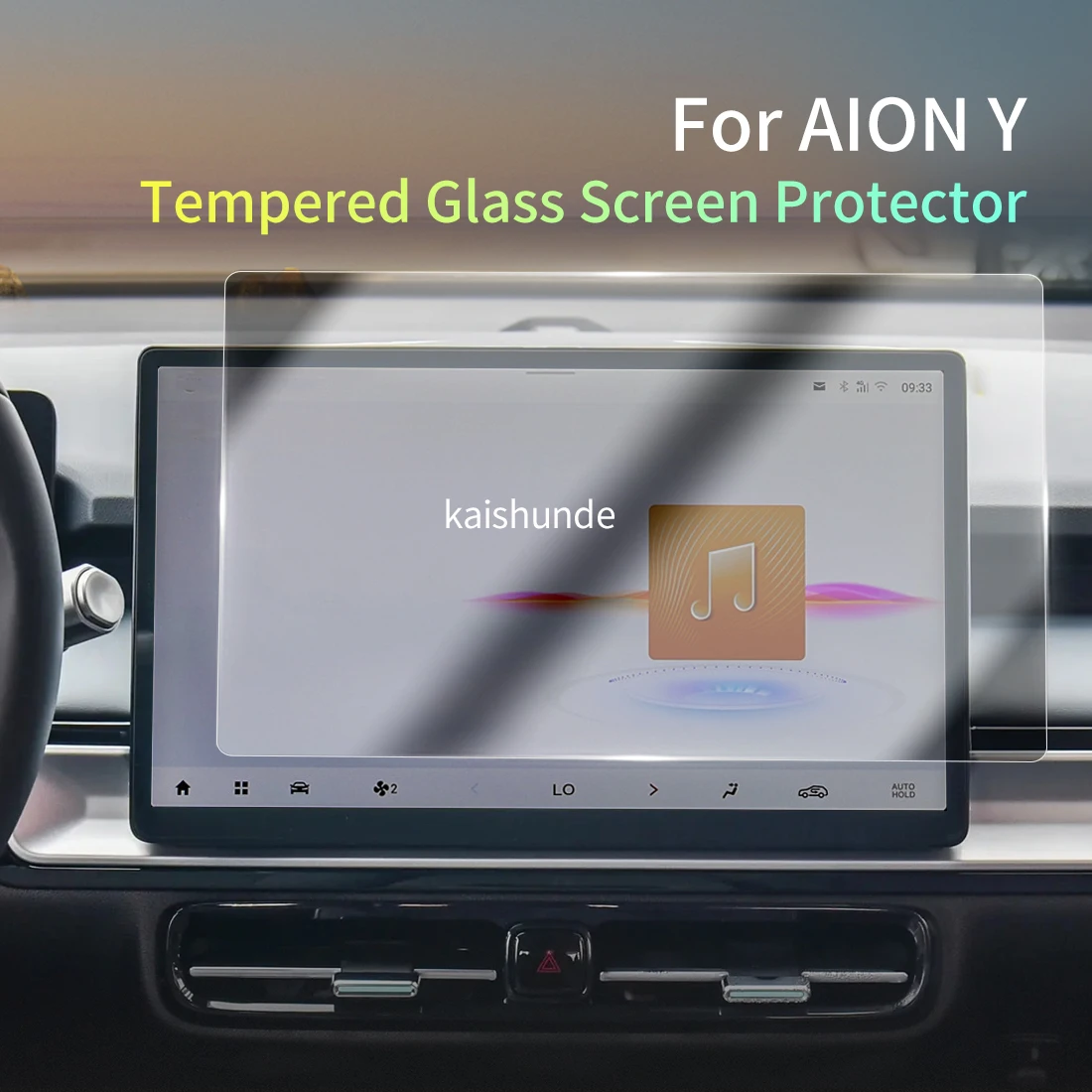 

Car Stickers Meters Protector For24 Guangqi Ai'an Y Tempered Glass Protective Film Display Navigation Vehicle