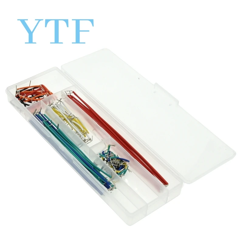 140Pcs U Shape Solderless Breadboard Jumper Cable Wire Kit For  Shield For raspberry pi Drop Shipping