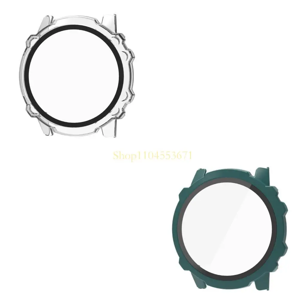 

Best Seller Anti-scratch Protective Case+Screen Protector Compatible for Falcon Cover with Tempered-Glass Film Smartwatch