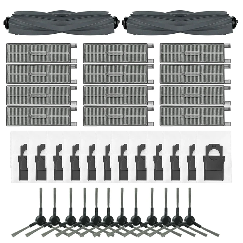 

T83C-For Mova G30 / G30 Ultra / G30 PRO / G20 Master Main Side Brush Hepa Filter Dust Bag Accessories Replacement Parts