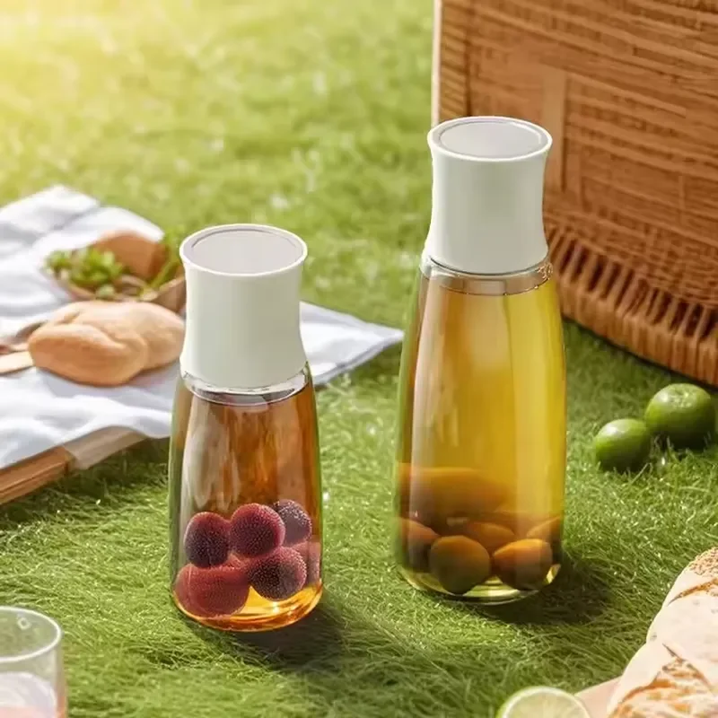 High Quality Glass Fruit Wine Infusion Container Leak Proof Tea Lemonade Soaking Bottle With Filter Glass Beverage Jug