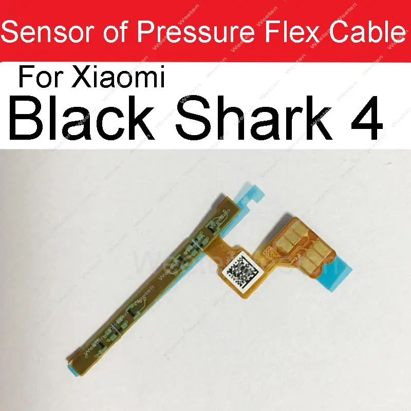 For Xiaomi BlackShark Black Shark 3 4 4Pro 5 5Pro Up Down Press Sensor Flex Cable Sensor of Pressure Flex Ribbon Parts